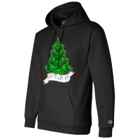 Let's Get Lit Weed X Mas Tree Gift Marijuana Christmas T Shirt Champion Hoodie | Artistshot