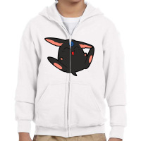 Black Mokona Youth Zipper Hoodie | Artistshot