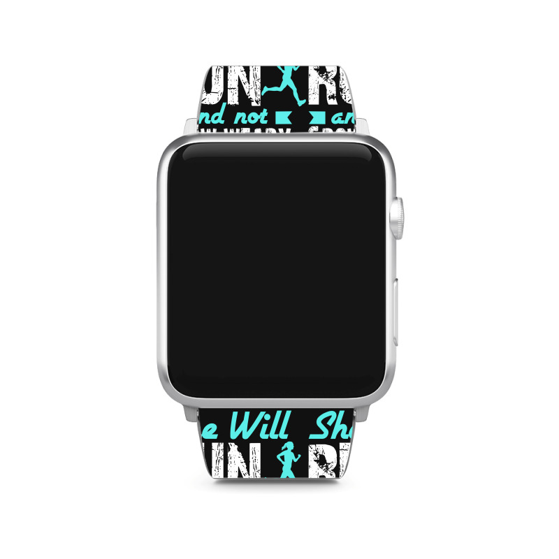 She Will Run And Not Grow Weary Apple Watch Band | Artistshot