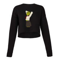 Shrek Meme Shrek Meme Shrek Meme Shrek Meme Shrek Meme Shrek Meme Shre Cropped Sweater | Artistshot