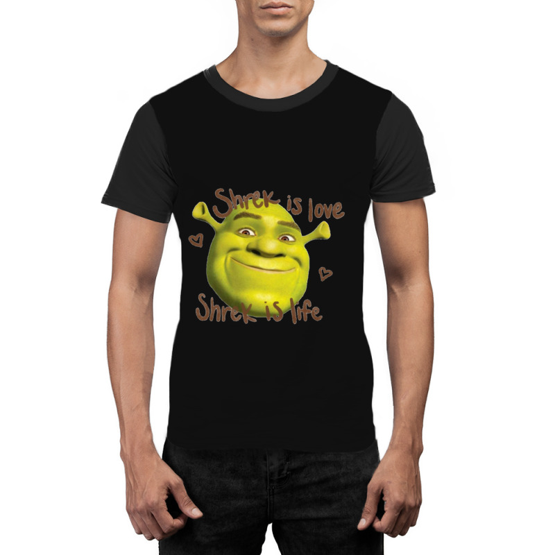 Shrek Meme Shrek Meme Shrek Meme Shrek Meme Shrek Meme Shrek Meme Shre Graphic T-shirt by AlayneLenoreFellows | Artistshot