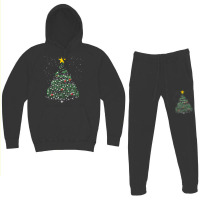 Music Note Tree Wish You A Merry Christmas Gift Musical Long Sleeve T Hoodie & Jogger Set | Artistshot