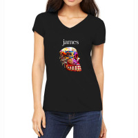 James La Petite Mort Women's V-neck T-shirt | Artistshot