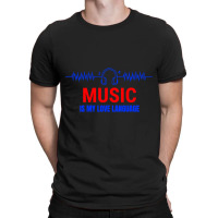 Music Is My Love Language Classic T-shirt | Artistshot