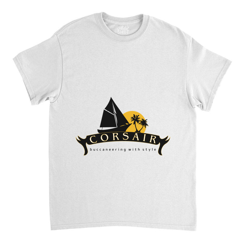 Corsair Buccaneering Whit Style Classic T-shirt | Artistshot