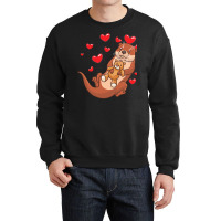 Otter Gift T  Shirt Otter With Stuffed Animal T  Shirt Crewneck Sweatshirt | Artistshot