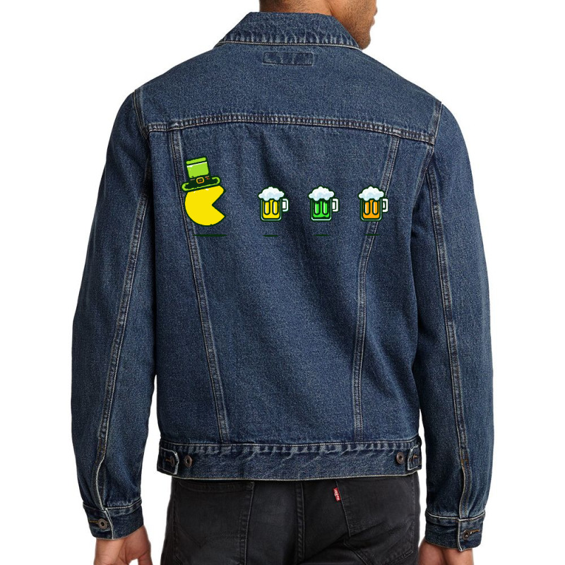 St Patricks Day Men Denim Jacket | Artistshot