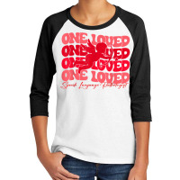 One Loved Speech Language Pathologist Cupid Valentines Day T Shirt Youth 3/4 Sleeve | Artistshot