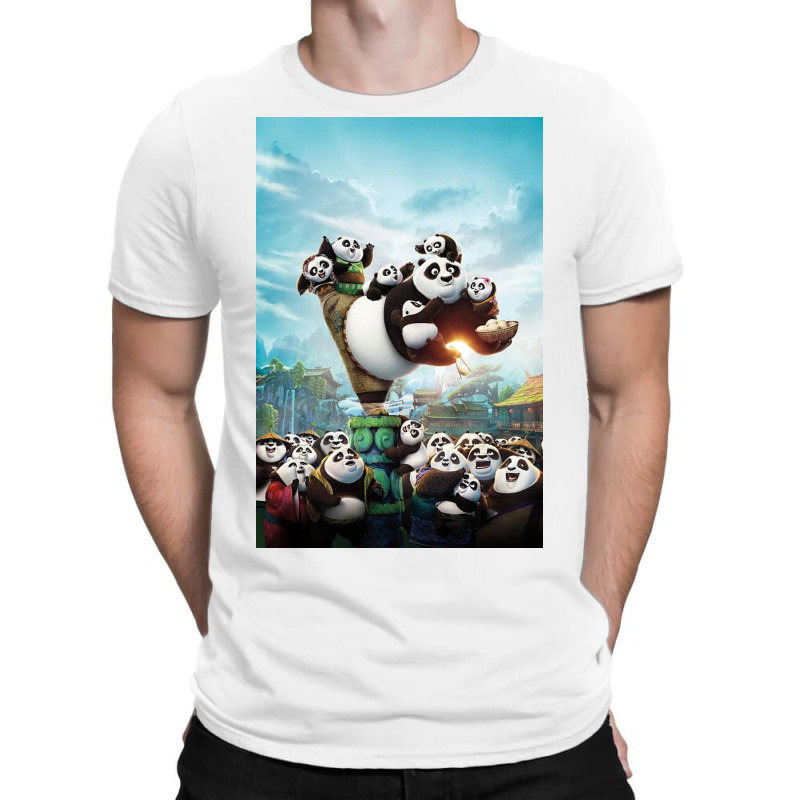 Kung Fu Panda 3 Poster T-shirt | Artistshot