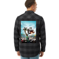 Kung Fu Panda 3 Poster Flannel Shirt | Artistshot