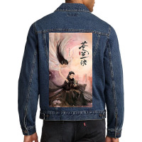 Love Between // Fairy And Devil Men Denim Jacket | Artistshot