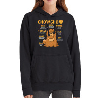 Chow Chow Anatomy Funny Dog Mom Dad Cute Vintage Hoodie | Artistshot