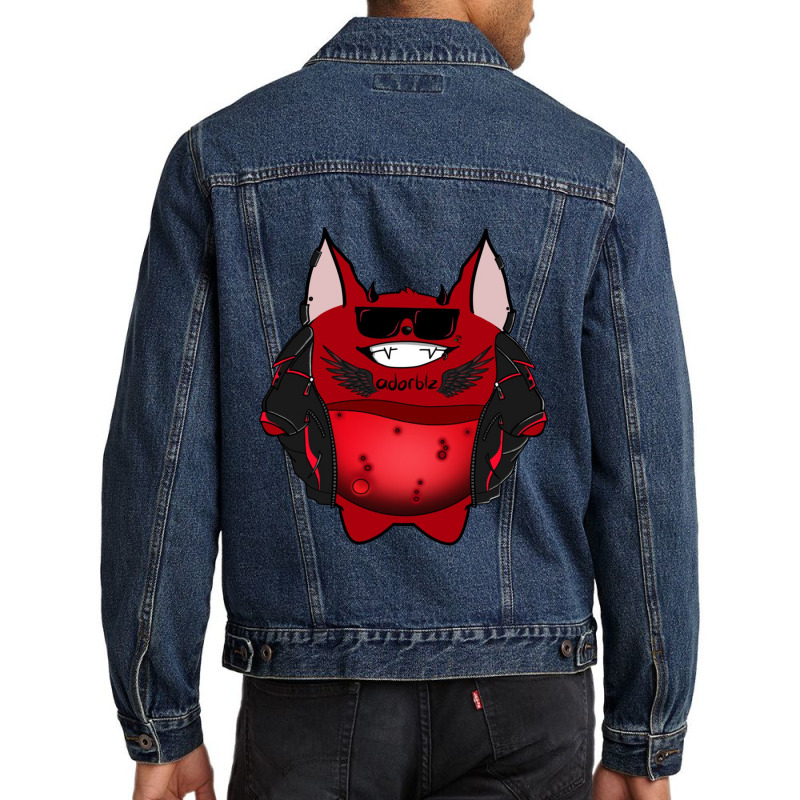 Last Vampire Emote Winter Men Denim Jacket by innaia | Artistshot