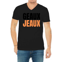 Geaux Jeaux 1 V-neck Tee | Artistshot