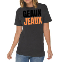 Geaux Jeaux 1 Vintage T-shirt | Artistshot