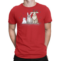 Christmas Bunny And Friends  1 T-shirt | Artistshot