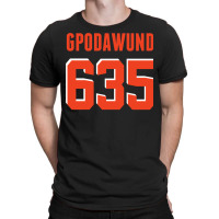 Gpodawund No. 635 (orange) T-shirt | Artistshot