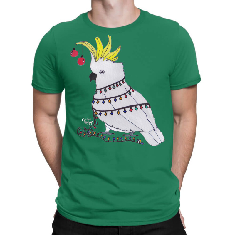 Christmas Cockatoo T-shirt | Artistshot