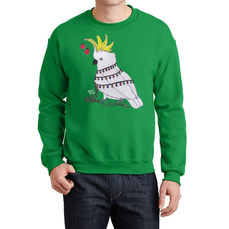 Christmas Cockatoo Crewneck Sweatshirt | Artistshot