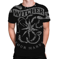 The Witcher All Over Men's T-shirt | Artistshot