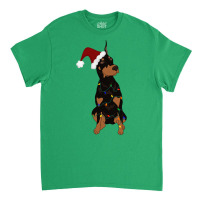 Christmas Doberman Pinscher Classic T-shirt | Artistshot