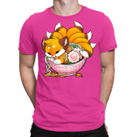 Fox Ramen Japanese Noodles Cute Kawaii Anime Gifts Girl Teen T-shirt | Artistshot