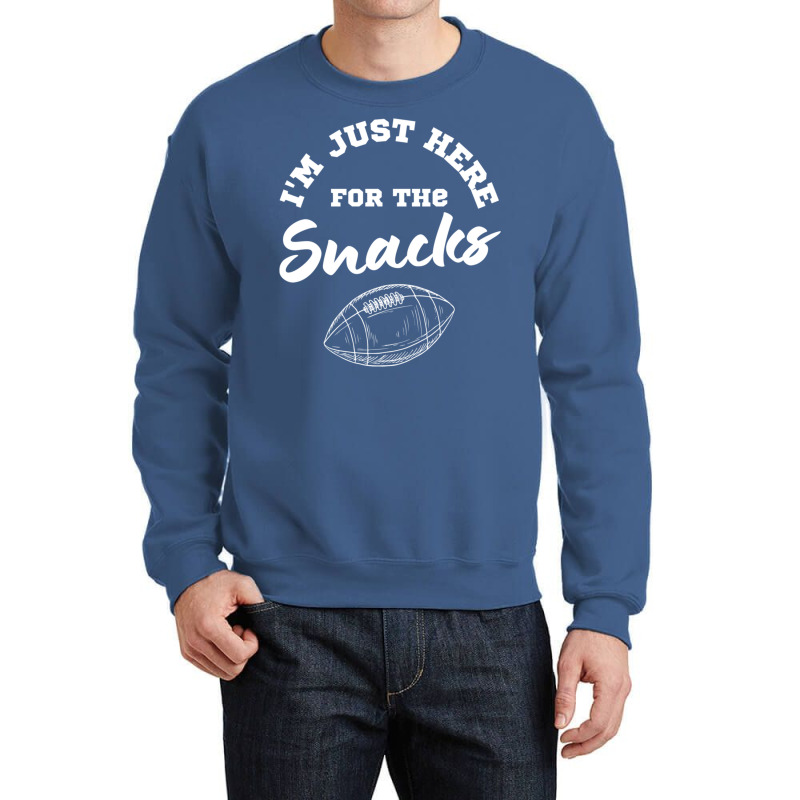 I M Just Here For The Snacks Crewneck Sweatshirt by orahungrias | Artistshot