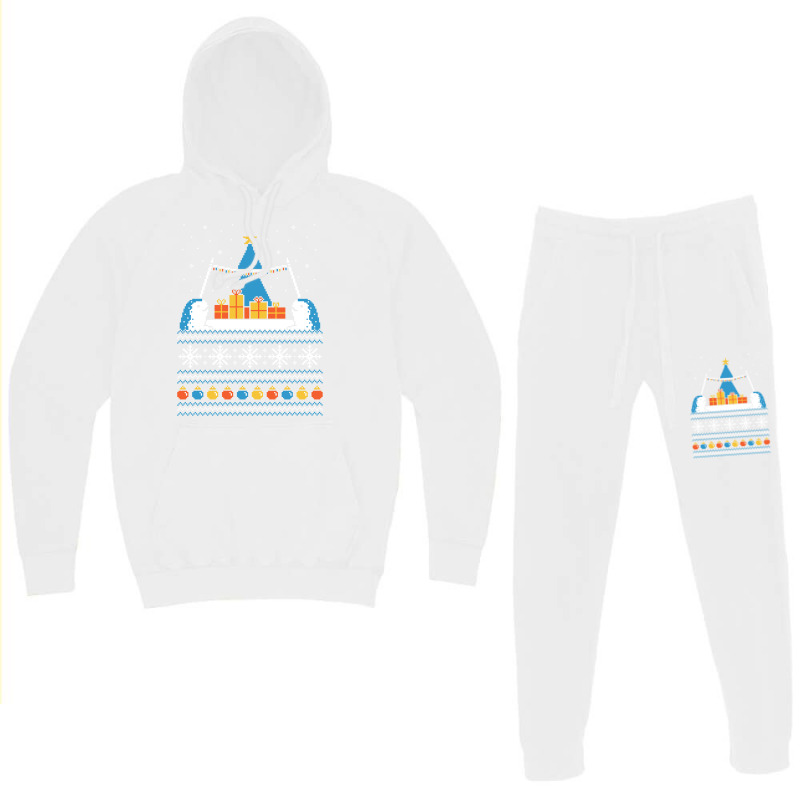 Christmas Narwhals Hoodie & Jogger Set | Artistshot