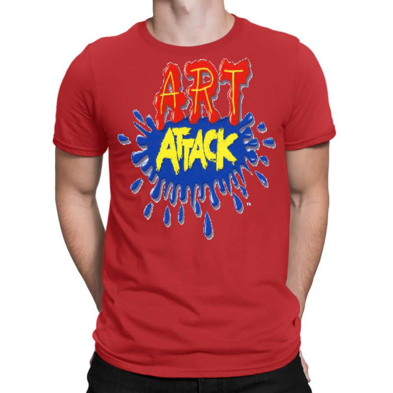 Art Attack! T-Shirt by sanelylinzarr | Artistshot