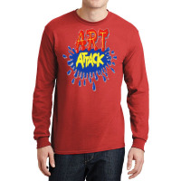 Art Attack! Long Sleeve Shirts | Artistshot