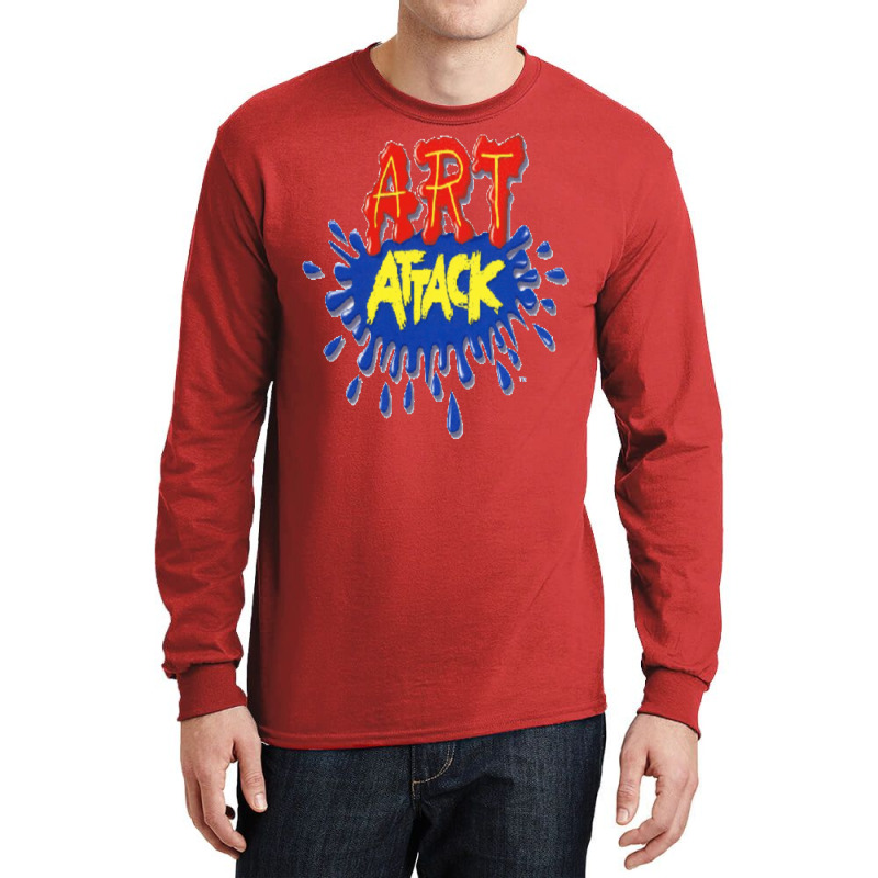 Art Attack! Long Sleeve Shirts by sanelylinzarr | Artistshot