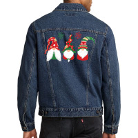 Christmas Nordic Gnomes Men Denim Jacket | Artistshot