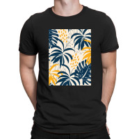 Trend Tropical Leaves Plants Pastel T-shirt | Artistshot