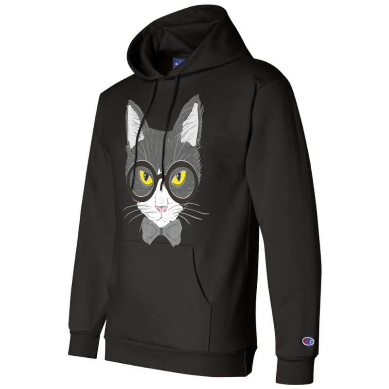 Cat Face Champion Hoodie | Artistshot