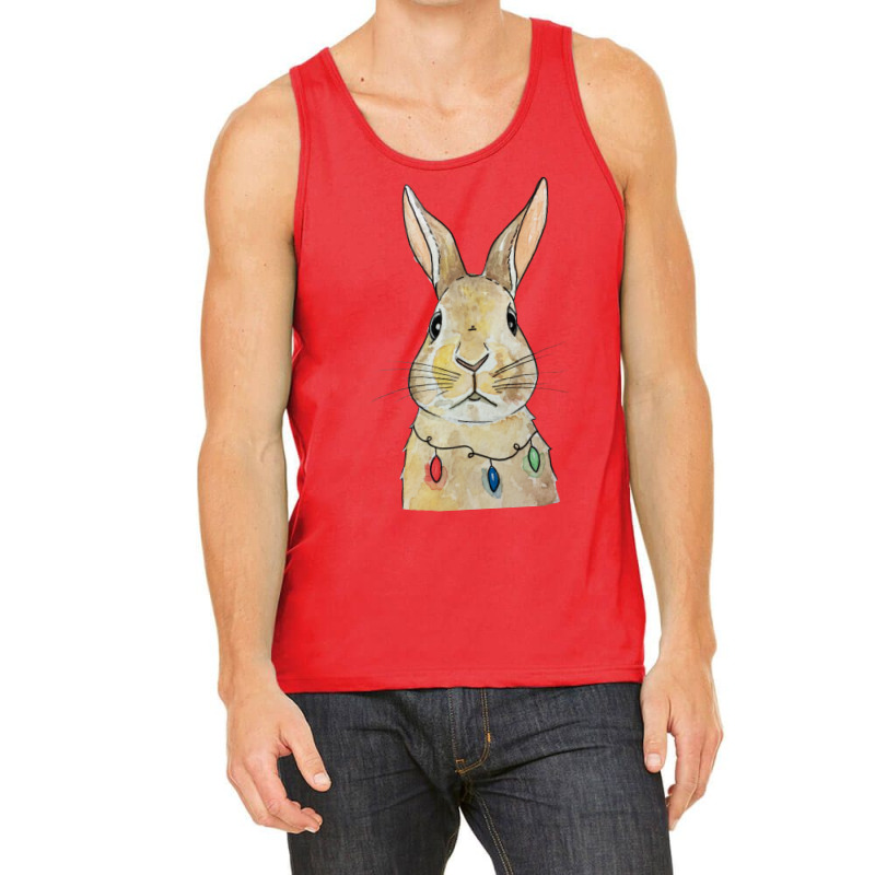 Christmas Rabbit Tank Top | Artistshot