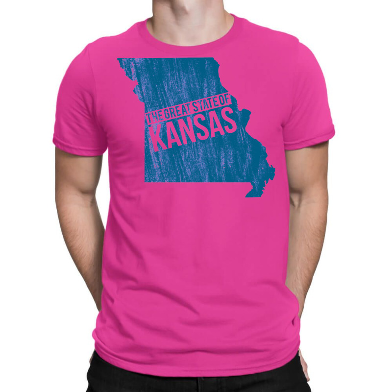 The Great State Of Kansas  Kansas Missouri Funny Trump Tweet T-shirt | Artistshot