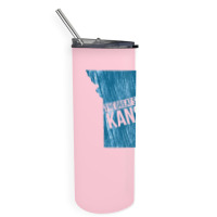 The Great State Of Kansas  Kansas Missouri Funny Trump Tweet Skinny Tumbler | Artistshot