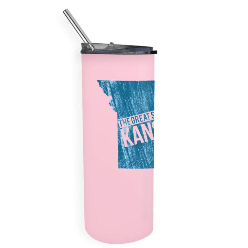 The Great State Of Kansas  Kansas Missouri Funny Trump Tweet Skinny Tumbler | Artistshot