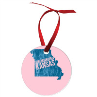 The Great State Of Kansas  Kansas Missouri Funny Trump Tweet Ornament | Artistshot