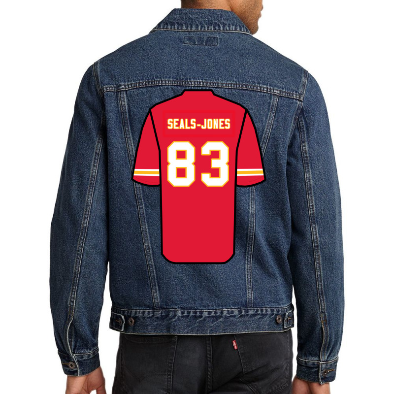 Ricky Seals Jones Jersey Men Denim Jacket by jhoverprogga0 | Artistshot