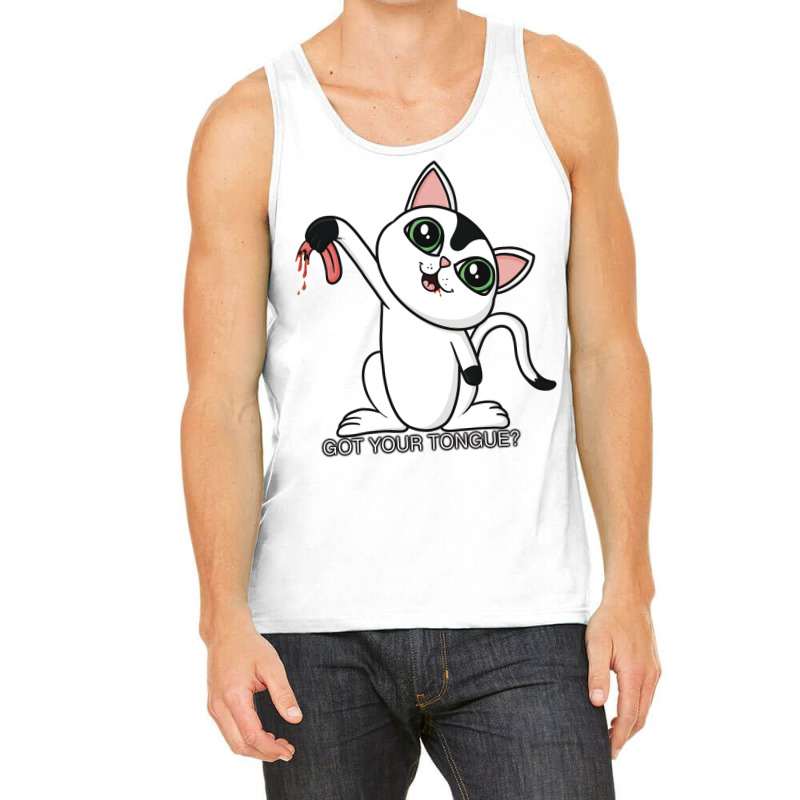 Cat Got Your Tongue Tank Top | Artistshot