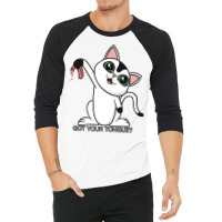 Cat Got Your Tongue 3/4 Sleeve Shirt | Artistshot