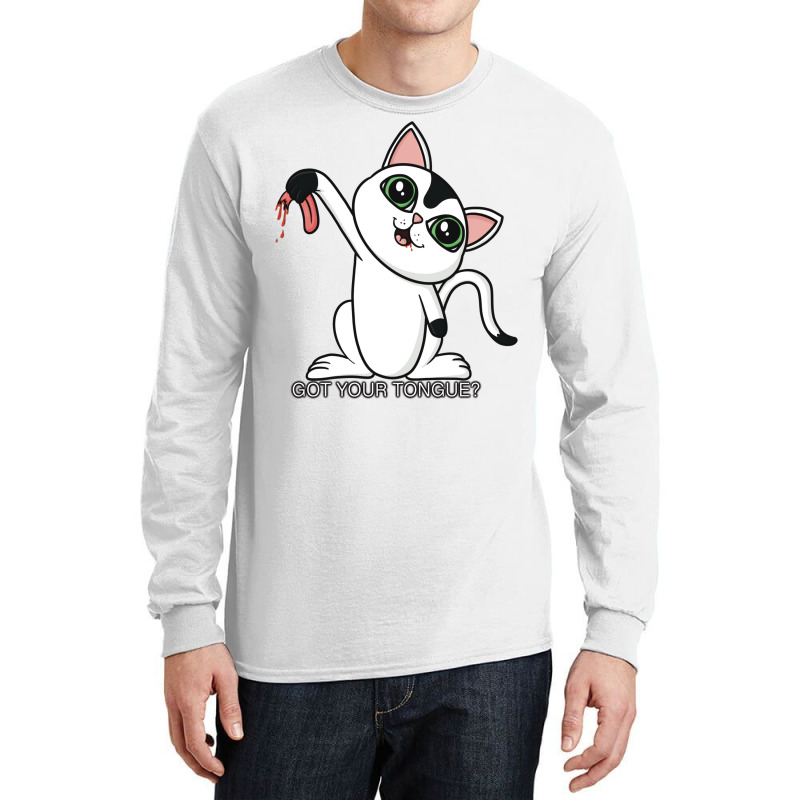 Cat Got Your Tongue Long Sleeve Shirts | Artistshot