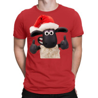 Christmas Sheep T-shirt | Artistshot