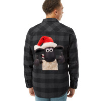 Christmas Sheep Flannel Shirt | Artistshot