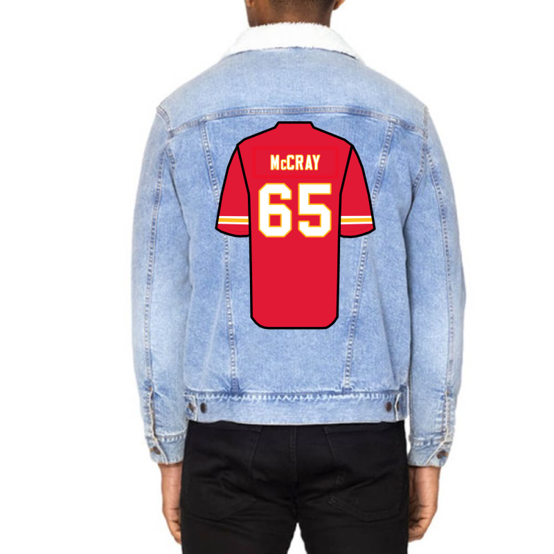 Rob Mccray Jersey Unisex Sherpa-Lined Denim Jacket by jhoverprogga0 | Artistshot