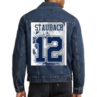 Roger Staubach Men Denim Jacket | Artistshot