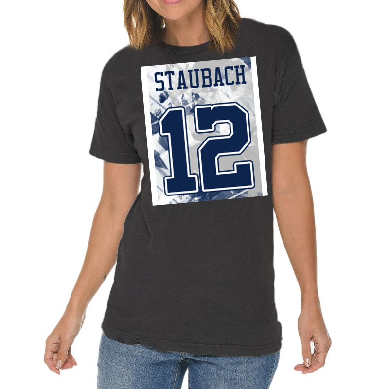 Roger Staubach Vintage T-Shirt by jhoverprogga0 | Artistshot