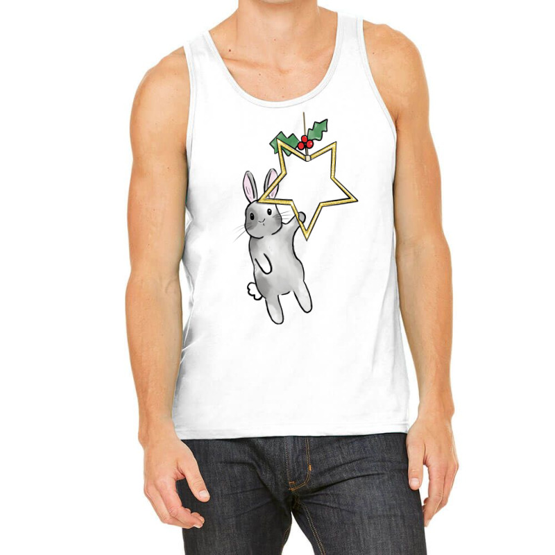 Christmas Star Bunny Rabbit Tank Top | Artistshot