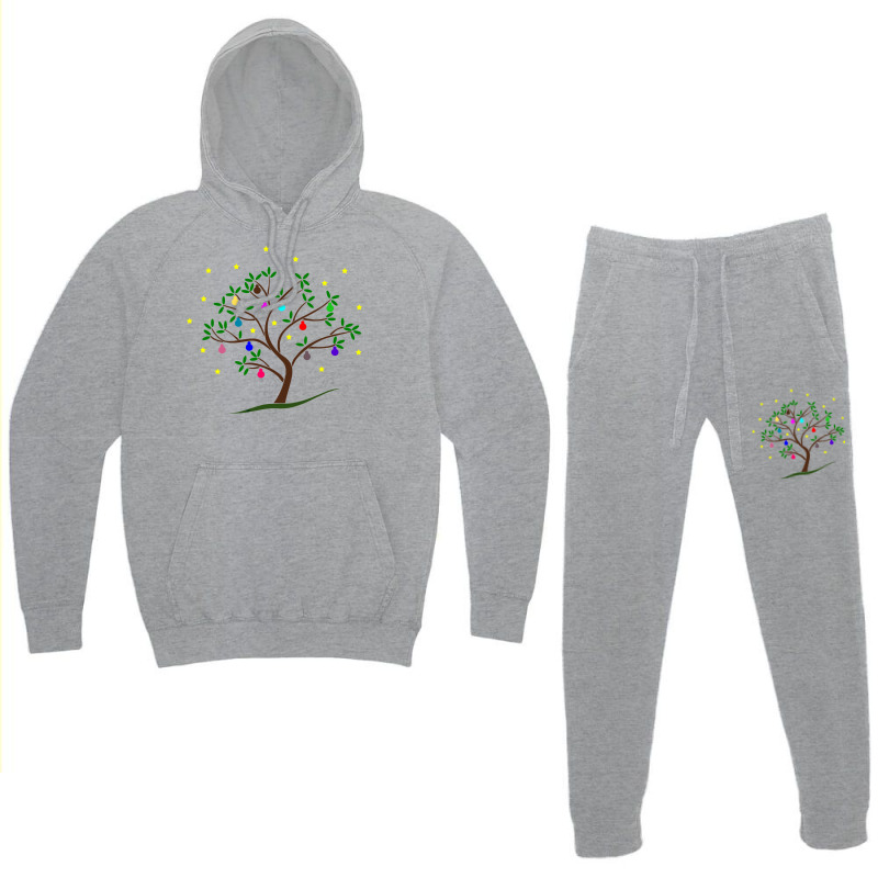 Christmas Tree Baubles Hoodie & Jogger Set | Artistshot